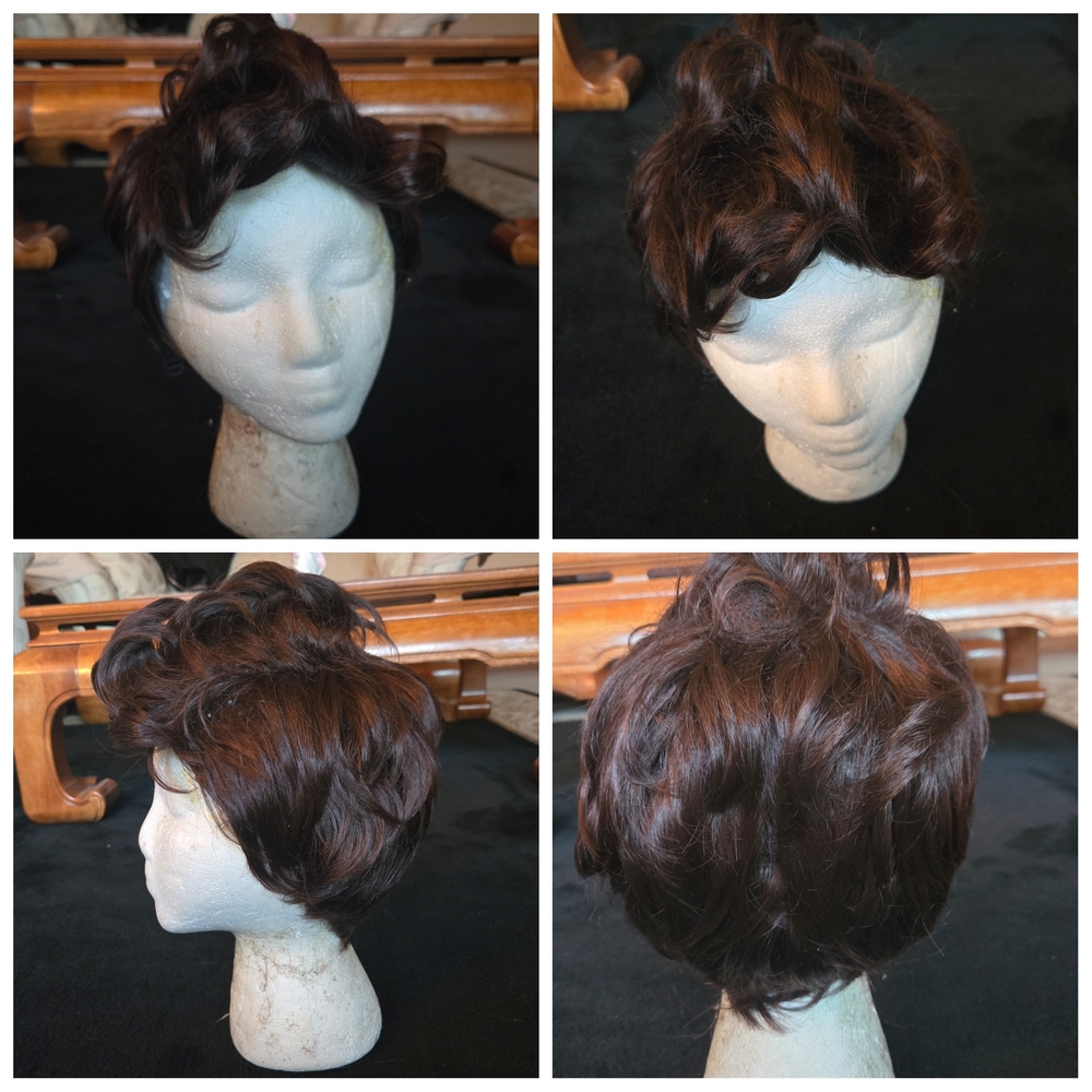 Short Brown Cosplay Wig